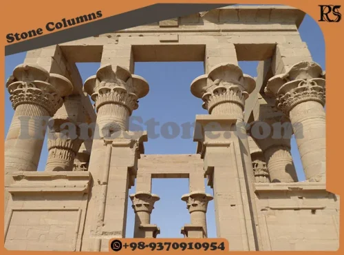 Egyptian Ancient stone columns