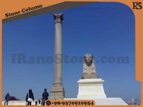 Single type of stone column in Alexandria