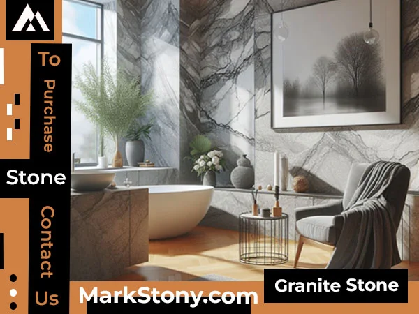 Granite for bathroom walls