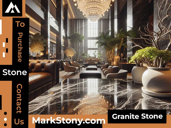 Granite stone at hotel in dubai